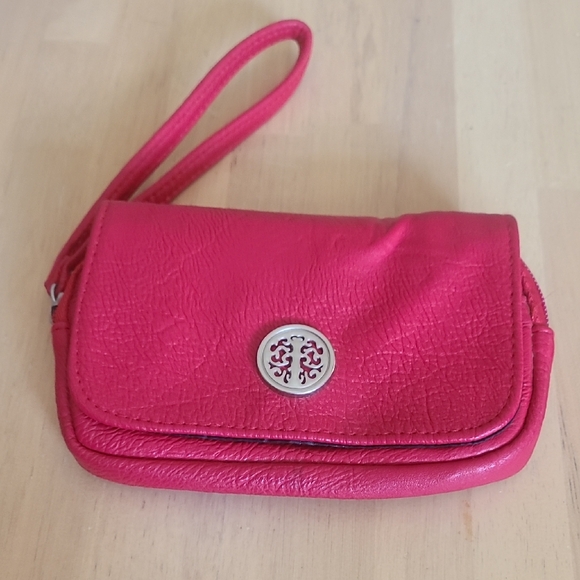Maurices Handbags - Maurices Vibrant Pink Wristlet Clutch